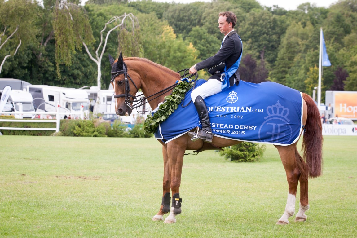 2015 Equestrian.com Derby - Trevor Breen and Loughnatousa WB