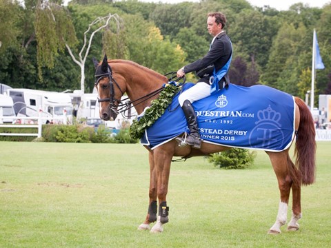 2015 Equestrian.com Derby - Trevor Breen and Loughnatousa WB