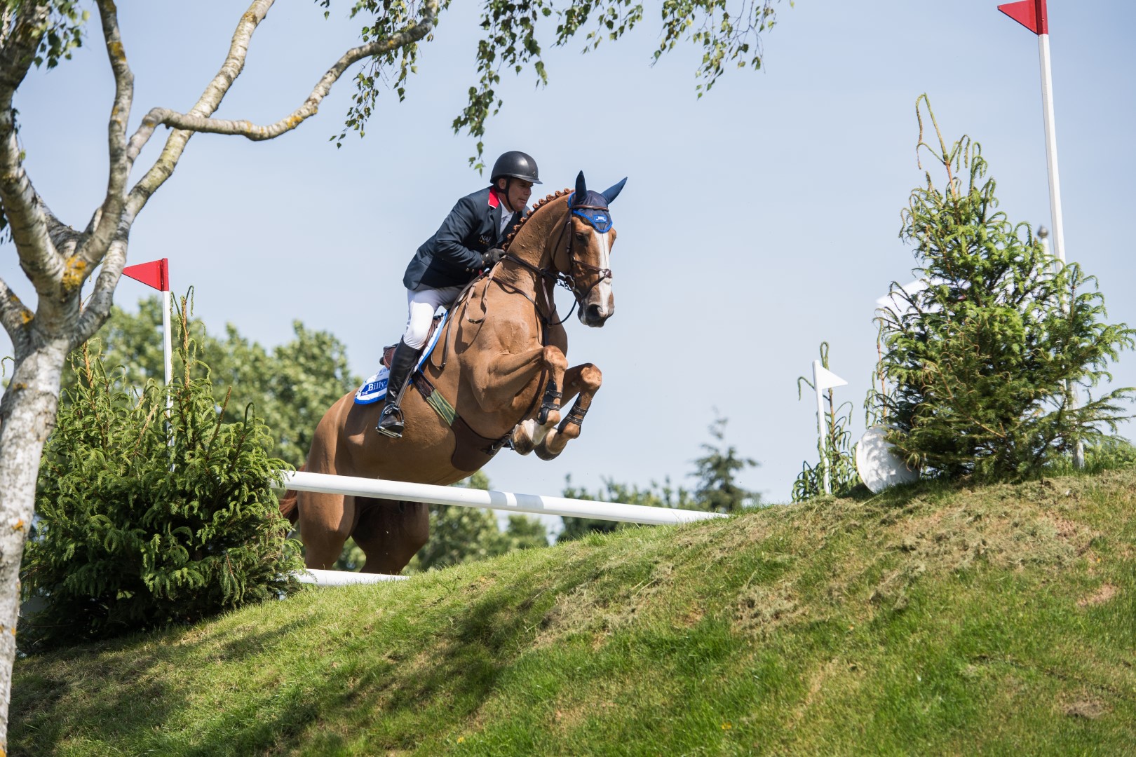 Can William Funnell set a new Hickstead Derby record?