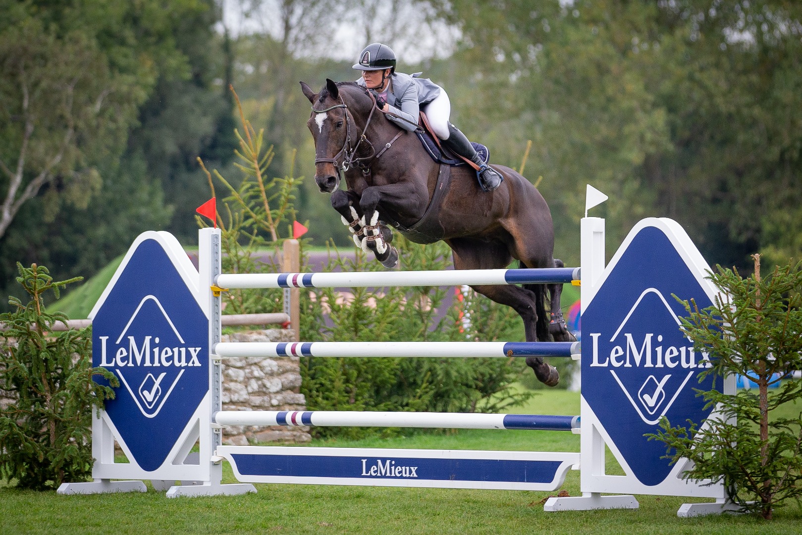 Jessica Burke & Express Trend - The LeMieux All England Grand Prix