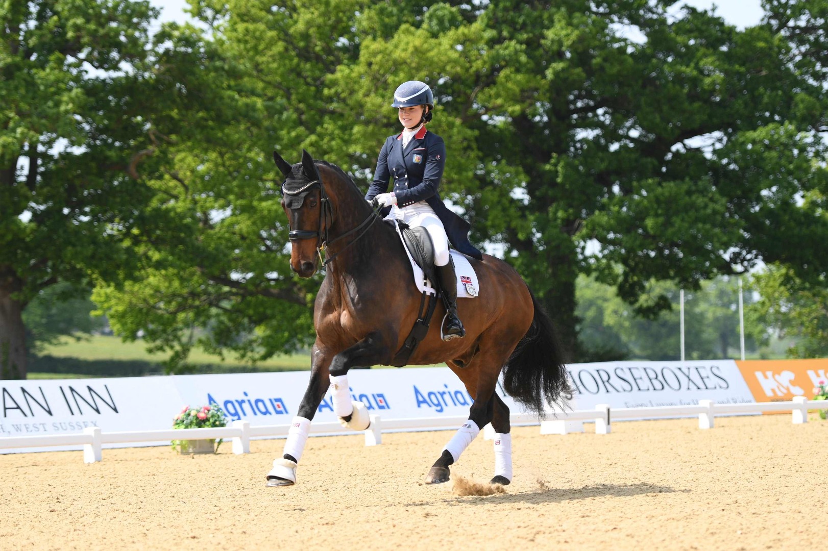 India Durman-Mills & Escade - ICE Horseboxes CDI Young Riders