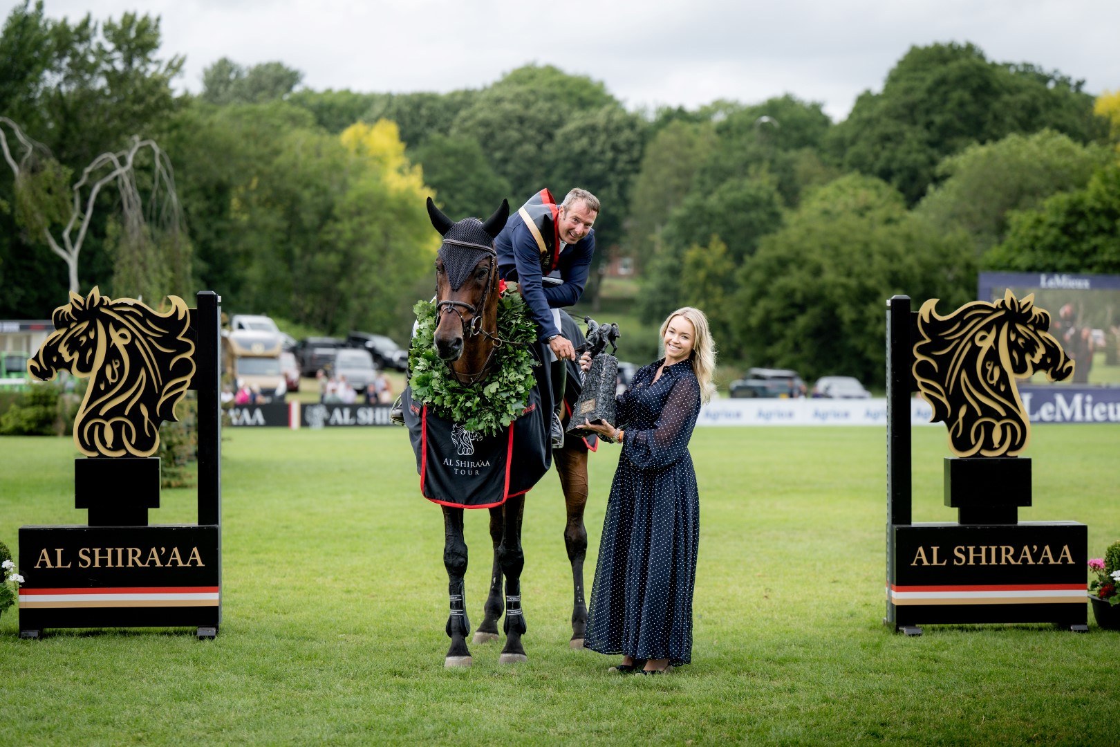 Winning Jump-off Round at The Al Shira'aa Hickstead Derby 2025