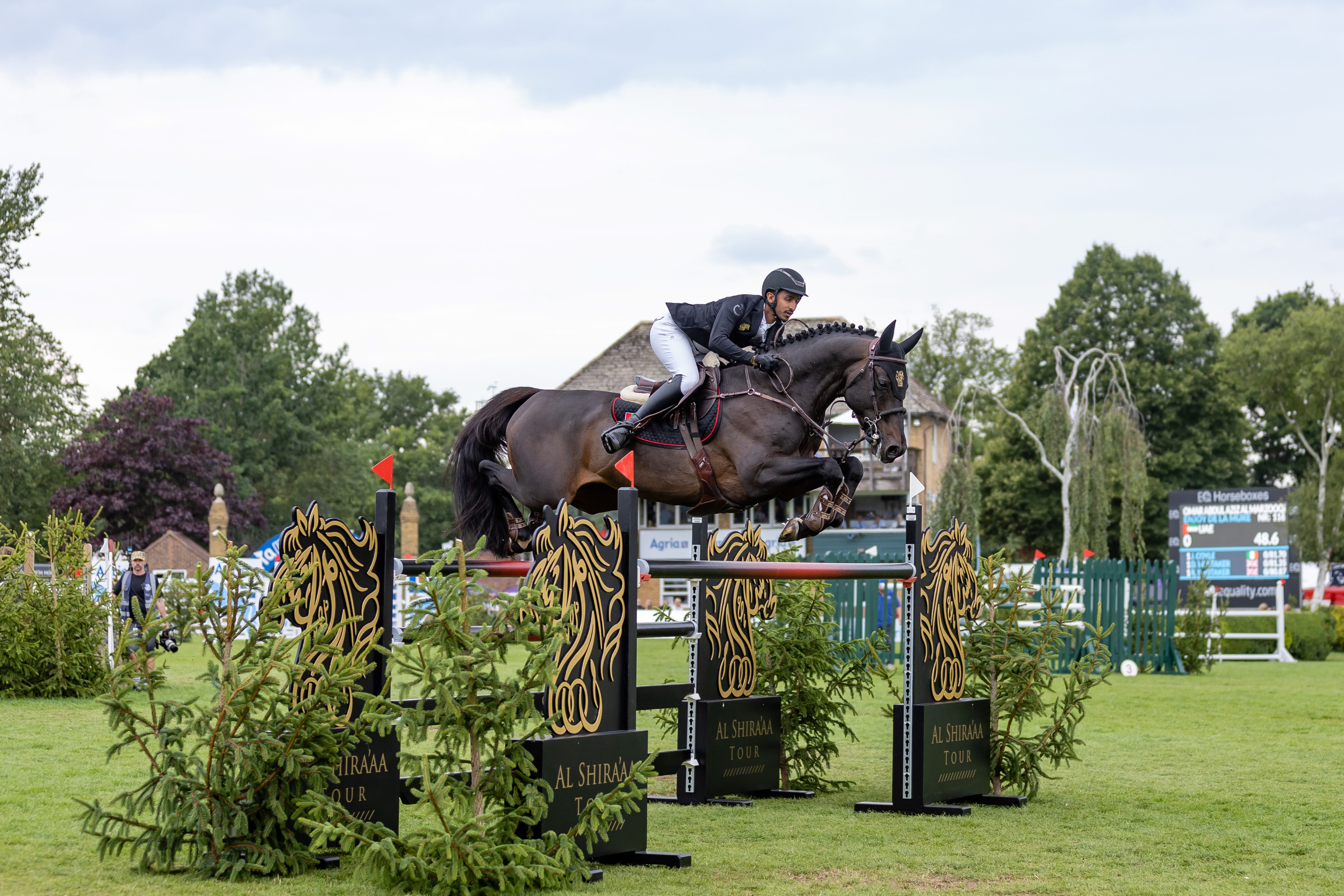 Al Shira'aa King George V Gold Cup - Omar Abdul Aziz Al Marzooqi and Enjoy de La Mure